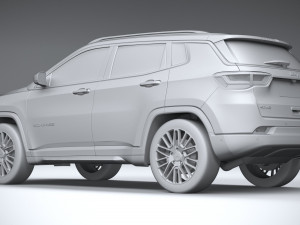 Jeep Compass 2022 3D-Modell