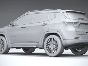 Jeep Compass 2022 3D Model
