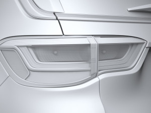 Jeep Compass 2022 3D-Modell