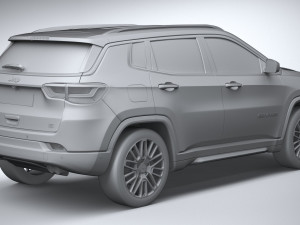 Jeep Compass 2022 3D-Modell