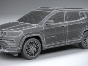 Jeep Compass 2022 3D-Modell