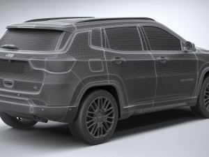 Jeep Compass 2022 3D-Modell