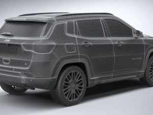 Jeep Compass 2022 3D Model