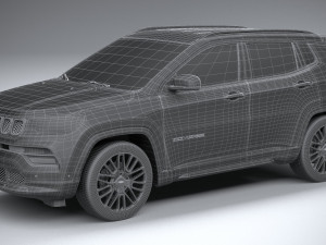 Jeep Compass 2022 3D-Modell