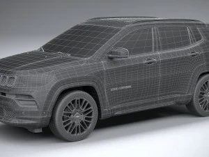 Jeep Compass 2022 3D Model