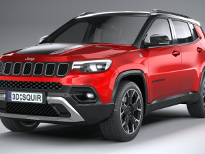 Jeep Compass Trailhawk 2022 Model 3D