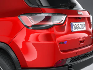 Jeep Compass Trailhawk 2022 3D Model