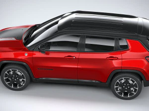 Jeep Compass Trailhawk 2022 3D Model