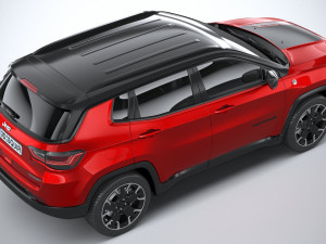 Jeep Compass Trailhawk 2022 Model 3D