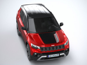 Jeep Compass Trailhawk 2022 Model 3D
