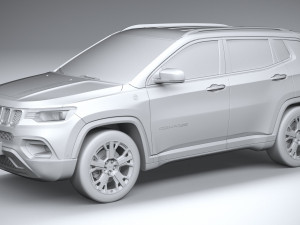 Jeep Compass Trailhawk 2022 Model 3D