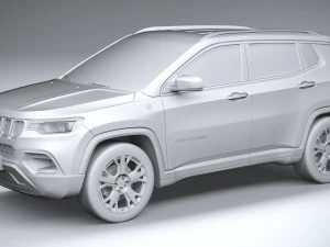 Jeep Compass Trailhawk 2022 3D Model
