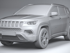 Jeep Compass Trailhawk 2022 Model 3D