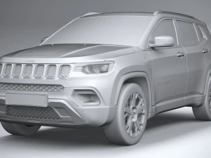 Jeep Compass Trailhawk 2022 3D Model