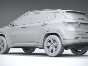 Jeep Compass Trailhawk 2022 Model 3D