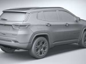 Jeep Compass Trailhawk 2022 Model 3D