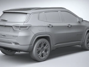 Jeep Compass Trailhawk 2022 3D Model