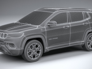 Jeep Compass Trailhawk 2022 Model 3D