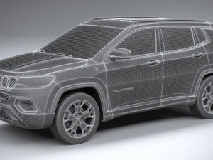 Jeep Compass Trailhawk 2022 3D Model