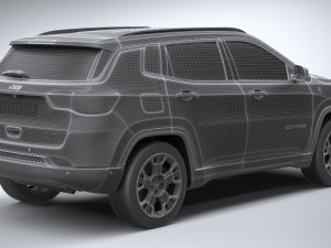 Jeep Compass Trailhawk 2022 Model 3D