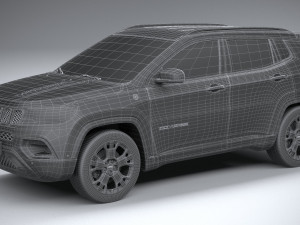 Jeep Compass Trailhawk 2022 Model 3D