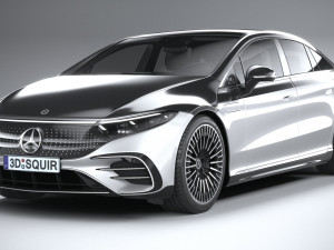 Mercedes-Benz EQS AMG 2021 3D मॉडल