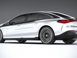 Mercedes-Benz EQS AMG 2021 3D मॉडल
