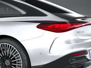 Mercedes-Benz EQS AMG 2021 3D मॉडल