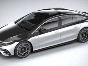 Mercedes-Benz EQS AMG 2021 3D मॉडल