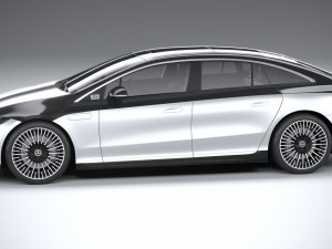 Mercedes-Benz EQS AMG 2021 3D मॉडल