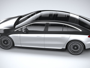 Mercedes-Benz EQS AMG 2021 3D मॉडल