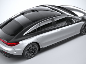 Mercedes-Benz EQS AMG 2021 3D मॉडल