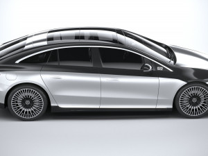 Mercedes-Benz EQS AMG 2021 3D मॉडल