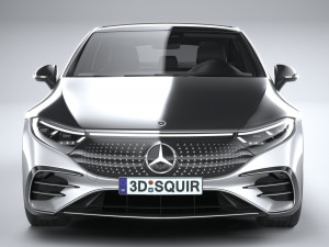 Mercedes-Benz EQS AMG 2021 3D मॉडल