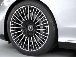 Mercedes-Benz EQS AMG 2021 3D मॉडल