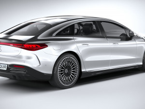 Mercedes-Benz EQS AMG 2021 3D मॉडल