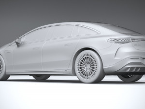 Mercedes-Benz EQS AMG 2021 3D मॉडल