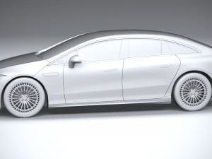 Mercedes-Benz EQS AMG 2021 3D मॉडल