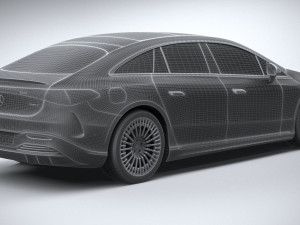 Mercedes-Benz EQS AMG 2021 3D मॉडल