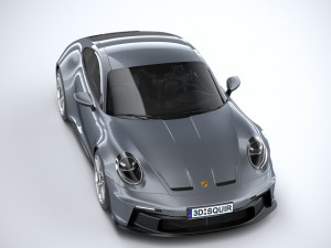 Porsche 911 GT3 Touring 2022 Modelo 3D