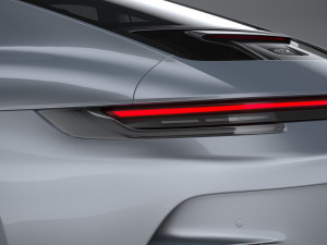 Porsche 911 GT3 Touring 2022 Modelo 3D