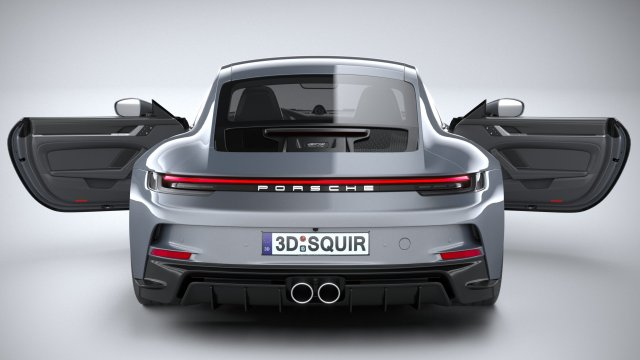 porsche 911 gt3 touring 2022 3D Model in Sport Cars 3DExport