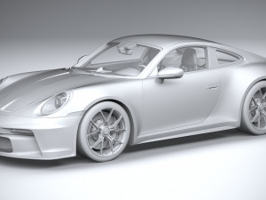 Porsche 911 GT3 Touring 2022 Modelo 3D
