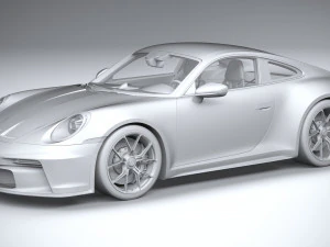 Porsche 911 GT3 Touring 2022 Modelo 3D