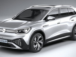 Volkswagen ID6 Crozz 2022 3Dモデル