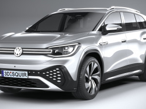 Volkswagen ID6 Crozz 2022 3Dモデル