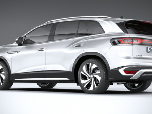 Volkswagen ID6 Crozz 2022 3Dモデル