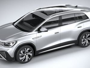 Volkswagen ID6 Crozz 2022 3Dモデル