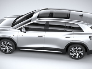 Volkswagen ID6 Crozz 2022 3Dモデル