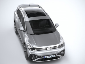 Volkswagen ID6 Crozz 2022 3Dモデル